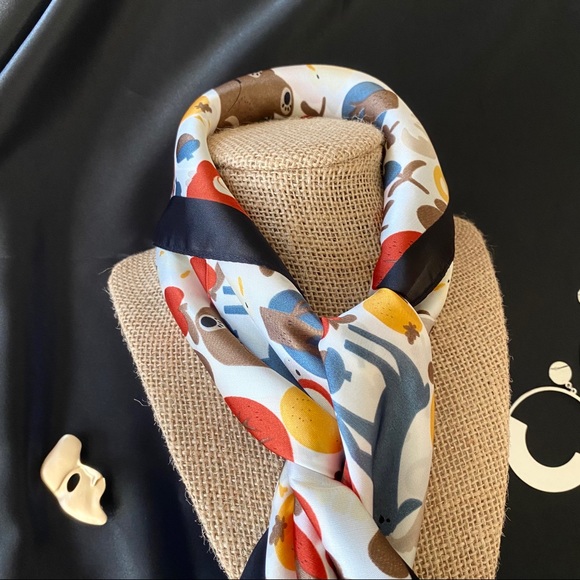 Animals Plants Art Prints Scarf Sqaure - Picture 6 of 7